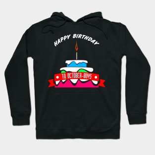 HBD OCTOBER-BOYS Hoodie